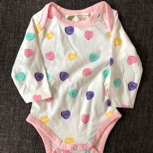 Monica and Andy newborn onesie